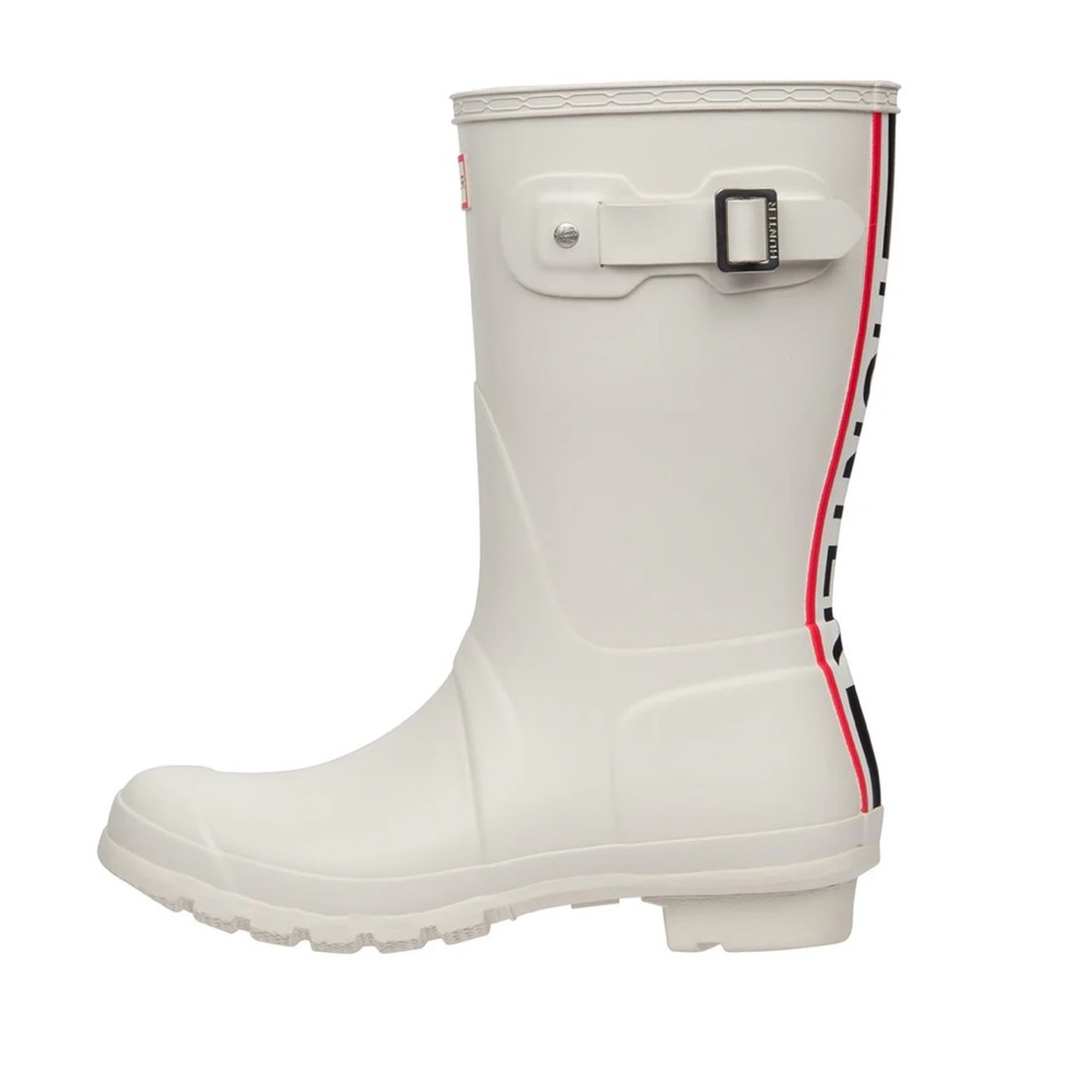 Hunter Original Short Boot White Willow Size 8 - Picture 2 of 10